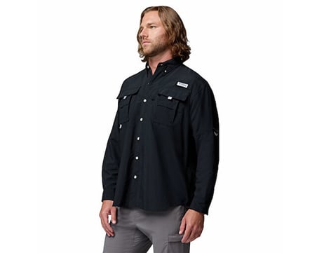 Columbia Bahama ii L/S Shirt Erkek Günlük Gömlek 1011621009 Siyah