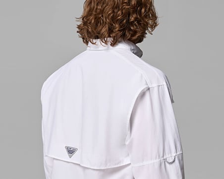 Columbia Bahama ii L/S Shirt Erkek Günlük Gömlek 1011621103 Beyaz