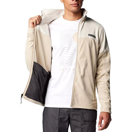 Basin Trail III Full Zip Erkek Bej Outdoor Polar AO0560-271