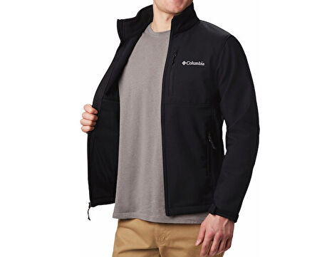 Columbia Ascender™ Softshell Jacket Erkek Günlük Rüzgarlık 1556534007 Siyah
