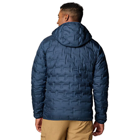 Delta Ridge II Down Hooded Erkek Lacivert Outdoor Mont WO6610-464