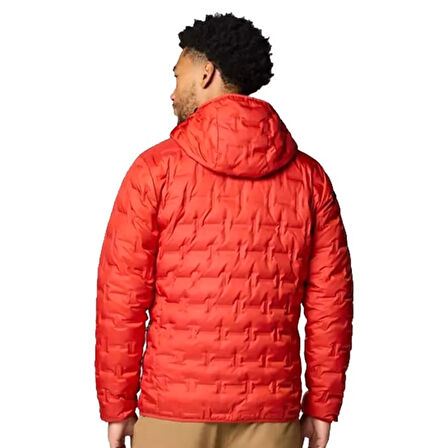 Delta Ridge II Down Hooded Erkek Kırmızı Outdoor Mont WO6610-698