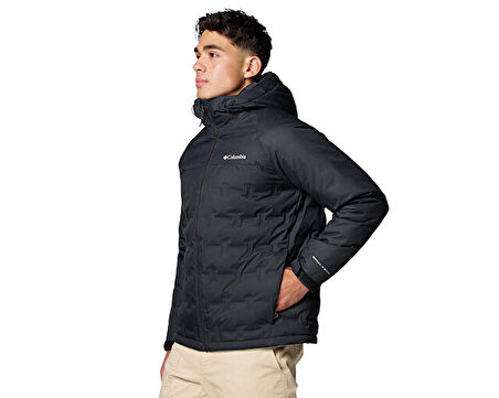 Columbia Grand Trek™ III Down Hooded Jacket Erkek Outdoor Montu (650 Dolgu Kuş Tüyü) 2086111010 Siyah