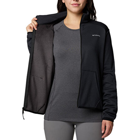 Hike Tech Fleece Full-Zip Kadın Siyah Outdoor Polar AL3534-011