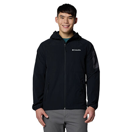 Tall Heights II Hooded Softshell Erkek Siyah Outdoor Mont WO9423-010