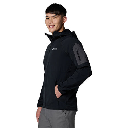 Tall Heights II Hooded Softshell Erkek Siyah Outdoor Mont WO9423-010
