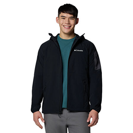 Tall Heights II Hooded Softshell Erkek Siyah Outdoor Mont WO9423-010