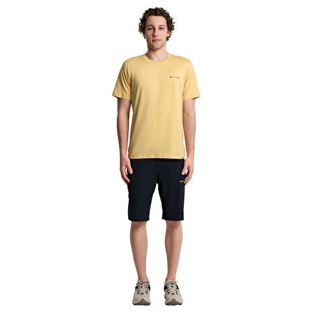 Tech Trail Erkek Sarı Outdoor T-Shirt AO5545-715