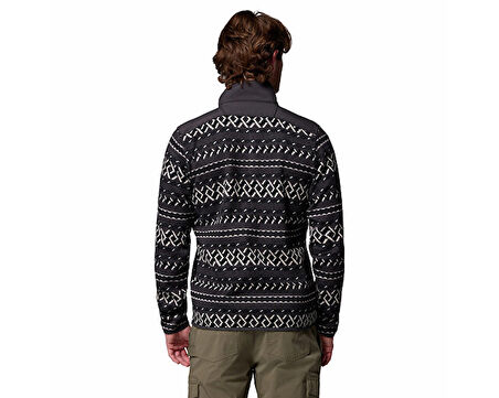 Columbia Erkek Outdoor Çeyrek Fermuarlı Polar Üst 2097741012 Siyah