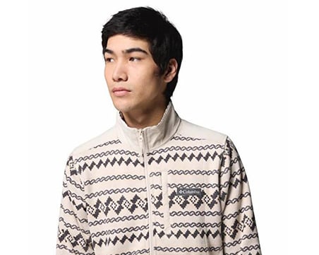 Columbia Erkek Outdoor Çeyrek Fermuarlı Polar Üst 2097741280 Kahverengi
