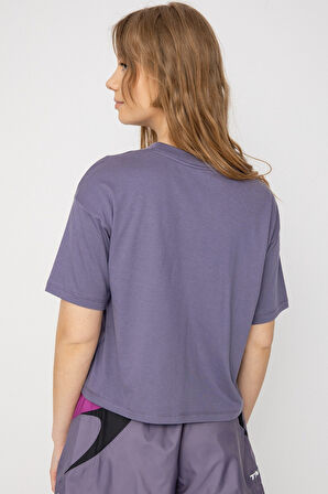 The North Face Coordinates Tee Purple Shortsleeves Kadın Kısa Tişört Mor