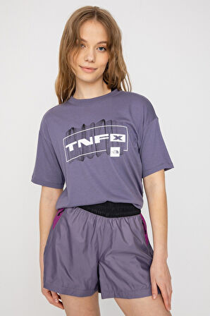 The North Face Coordinates Tee Purple Shortsleeves Kadın Kısa Tişört Mor