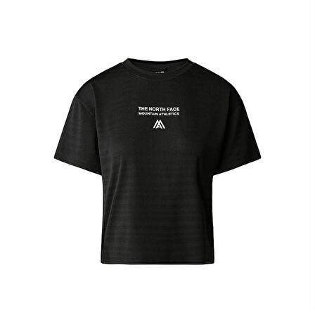 W Ma S/S Tee - Eu Kadın T-Shirt NF0A825AJK31 Siyah