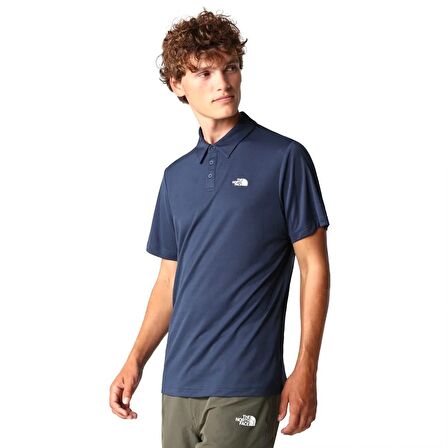 M Tanken Polo Erkek Mavi Outdoor T-Shirt NF0A2WAZ8K21