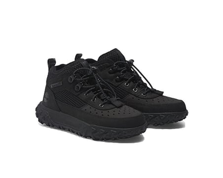 Timberland GREENSTRIDE MOTION 6 MID BUNGEE SNEAKER Çocuk Outdoor Ayakkabısı TB0A64DR0151 Siyah