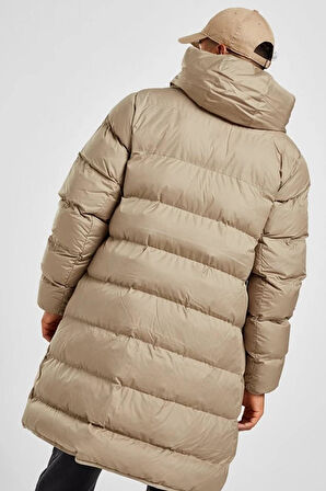 Nike Storm Fit Primaloft Filled Full Zip Brown Parka Erkek Uzun Mont Parka Sütlü Kahve