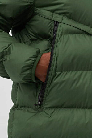Nike Storm Fit Primaloft Filled Full Zip Khaki Parka Erkek Uzun Mont Parka Haki Yeşil