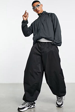 Nike Sportswear Air Polyknit Zip-Up Jacket Erkek Spor Ceket Antrasit