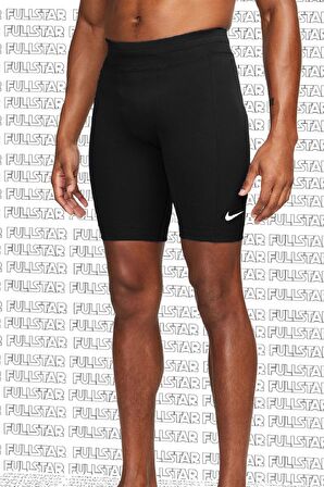 Nike Yoga Dri Fit Soft Tight Shorts Esnek Yumuşak Yapılı Cepli Siyah Tayt Şort