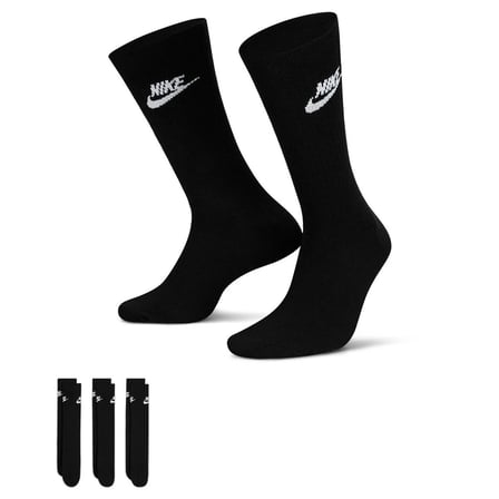 Nike U NK NSW EVERYDAY ESSENTIAL CR Siyah Unisex Çorap DX5025-010