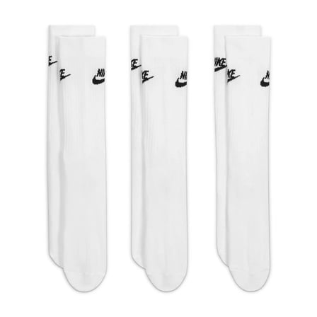 Nike U NK NSW EVERYDAY ESSENTIAL CR Beyaz Unisex Çorap DX5025-100
