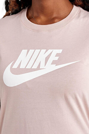 Nike Sportswear Tee Essential Icon Futura Kadın Pembe Tişört