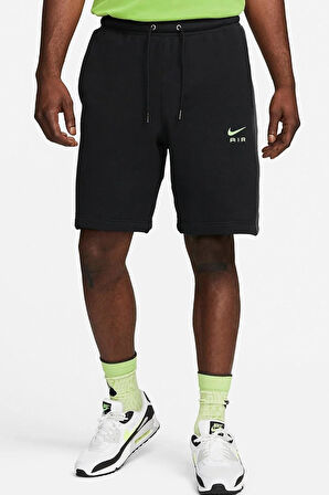 Nike Sportswear Air French Shorts Black Pamuklu Unisex Şort Siyah