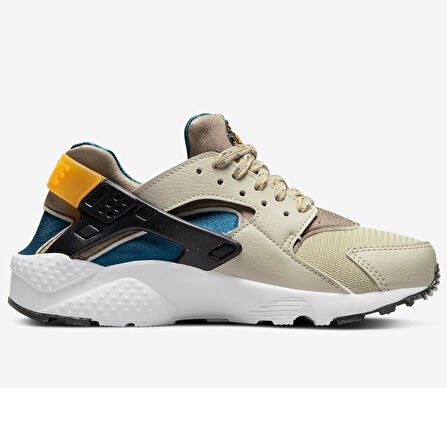 Nike Air Huarache Run Womens Sneaker Kadın Günlük Spor Ayakkabı Ekru