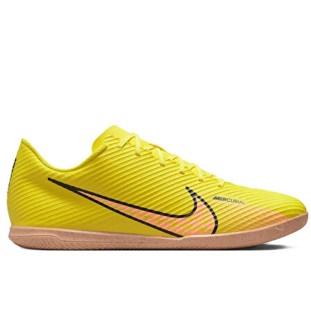 Nike Mercurial Vapor 15 Club IC Mens Indoor Football Cleats Yellow Erkek Salon Futbol Ayakkabısı Sarı