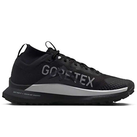 Nike React Pegasus Trail 4 GoreTex Su Geçirmez Reflektörlü Yürüyüş Koşu Ayakkabısı Siyah