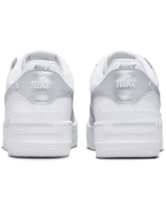 Nike Air Force 1 Shadow Phantom Sneaker Unisex Hakiki Deri Günlük Spor Ayakkabı Beyaz Taban 4cm
