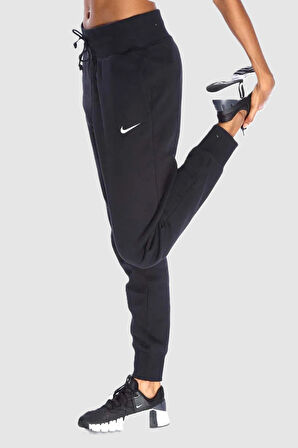 Nike Sportswear Phoenix Polar Kadın Yüksek Bel Eşofman Altı Siyah