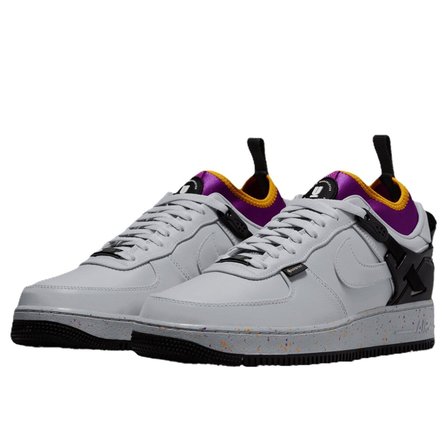 Nike Air Force 1 Low (AF1)SP Undercover Leather Goretex Unisex Sneaker Hakiki Deri Su Geçirmez Günlük Spor Ayakkabı Gri