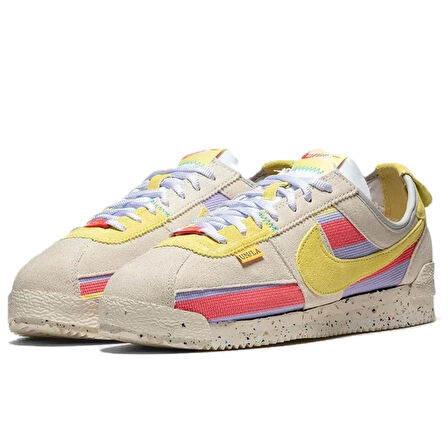 Nike Cortez X Unian SP Leather Unisex Sneaker Hakiki Deri Günlük Spor Ayakkabı Krem