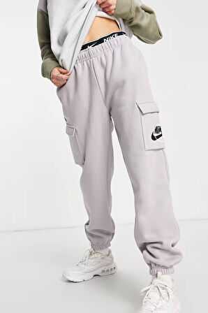 Nike Sportswear Graphic Fleece Cargo Womens Pant Kadın Eşofman Altı Lila