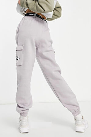 Nike Sportswear Graphic Fleece Cargo Womens Pant Kadın Eşofman Altı Lila