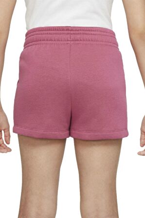 Nike Sportswear Kids Shorts Pink Kız Çocuk Şortu Pembe