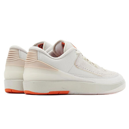 Nike Air Jordan 2 Retro Leather Unisex Sneaker Hakiki Deri Günlük Spor Ayakkabı Krem