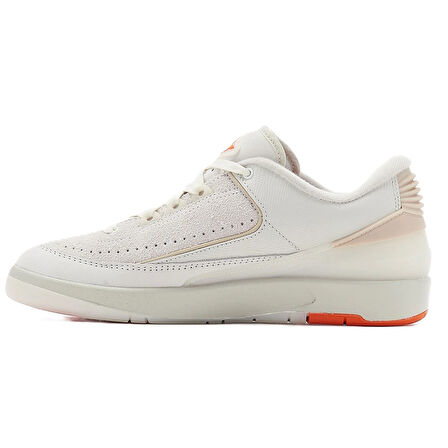 Nike Air Jordan 2 Retro Leather Unisex Sneaker Hakiki Deri Günlük Spor Ayakkabı Krem