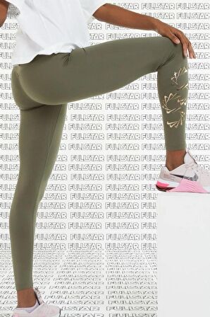 Nike One Therma Fit Leggings Tight Fit GRX Khaki Toparlayıcı Termal Tayt Haki Kahverengi