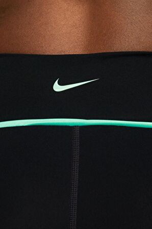 Nike Pro Dri-FIT Mid Rise 7 İnç Membershp Kadın Siyah Kısa Tayt