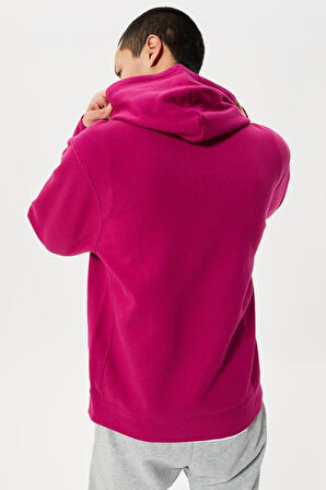Nike Sportswear Men's Hoodie Erkek Kapüşonlu Sweatshirt Fuşya