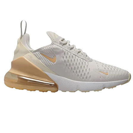 Nike Air Max 270  Womens Sneaker  Kadın Günlük Spor Ayakkabı Krem 