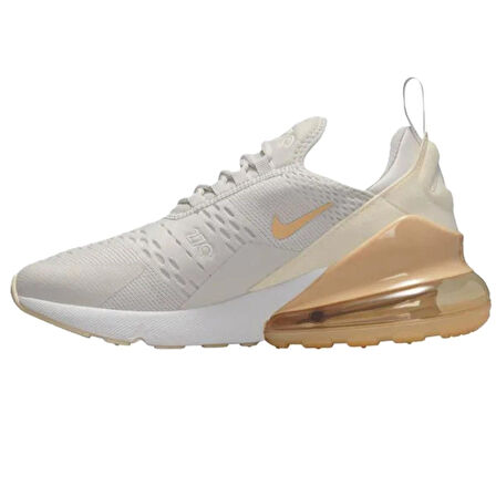 Nike Air Max 270  Womens Sneaker  Kadın Günlük Spor Ayakkabı Krem 