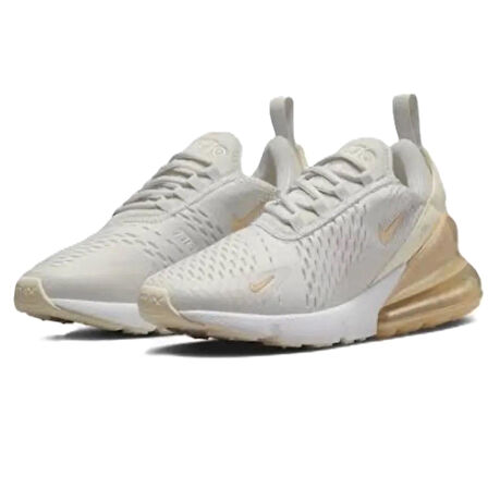 Nike Air Max 270  Womens Sneaker  Kadın Günlük Spor Ayakkabı Krem 