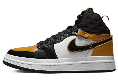 Nike Jordan Acclimate Sneaker Hakiki Deri Siyah Kahve Bilekli Jordan Spor Ayakkabı