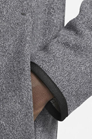 Nike Sportswear Tech Fleece Winter Full Zip Gray Hoodie Kapüşonlu Kalın Erkek Sweatshirt Gri
