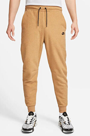 Nike Sportswear Tech Fleece Jogger Winter Pants Kalın Erkek Eşofman Altı Hardal
