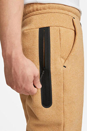 Nike Sportswear Tech Fleece Jogger Winter Pants Kalın Erkek Eşofman Altı Hardal