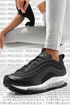 Nike Air Max 97 Reflector Leather Sneaker Hakiki Deri Reflektörlü Günlük Spor Ayakkabı Siyah